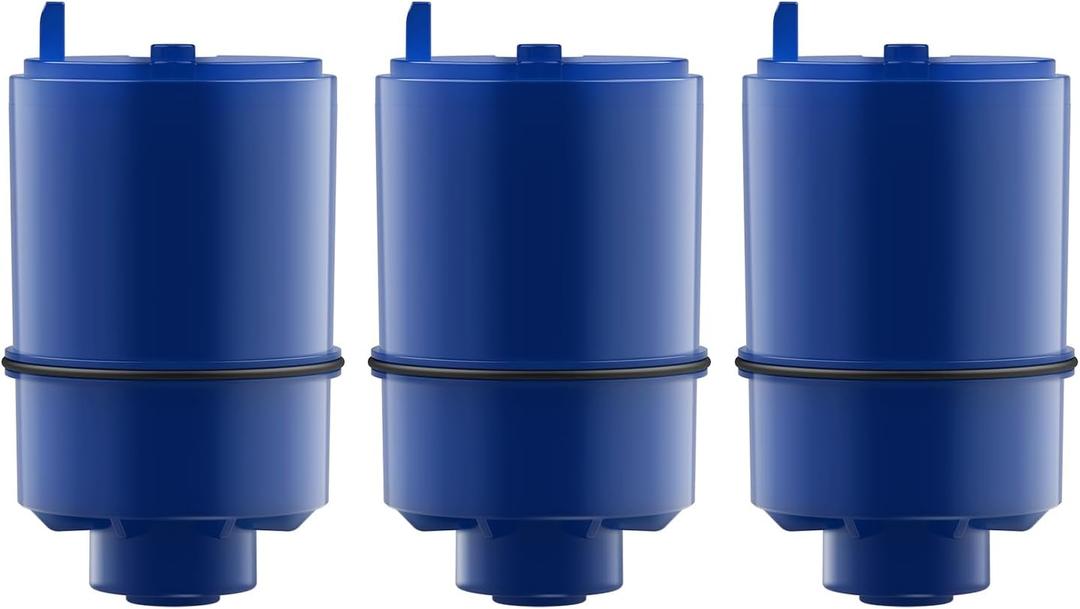 MARRIOTTO Compatible with PUR water filter replacement, Pur filter replacement faucet compatible with All PUR, RF9999 and RF-3375, 3 Pack