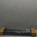 Heimlove 24 Inch Picture Ledge Shelf with Lip,Black Floating Shelves for Wall Set of 3,Wall Shelves in Varying Depths for Living Room,Bedroom,Nursery,Bookshelf