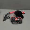 Snorkeling Gear for Adults, Adult Snorkel Set with Panoramic Anti-Leak and Anti-Fog Tempered Glass Snorkel Mask, Dry Top Snorkel, Snorkle Mask Set Adult with Mesh Bag Ear Plug for Snorkeling, Pink