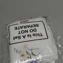 Geyoga 4 Pcs Spring Floral Embroidery Fingertip Towels Wildflowers Bathroom Kitchen Hand Towels Farmhouse Flower Tea Dish Washcloths for Bathroom Kitchen Home Spring Easter Decor Gifts (White)