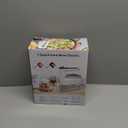 5-Speed Electric Hand Mixer, 800W Handheld Mixer with Turbo for Baking & Cooking, Kitchen Food Mixer with Storage Case & 6 Stainless Steel Attachments (2 Beaters, 2 Dough Hooks, 2 Whisks)-Black