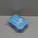 TIME4DEALS Kids Bento Lunch Box Leakproof Lunch Box with 4 Compartments Lunch Containers with Tableware Kids Bento School Lunch Boxes with Container 44oz, Microwave Dishwasher Freezer Safe (Blue)