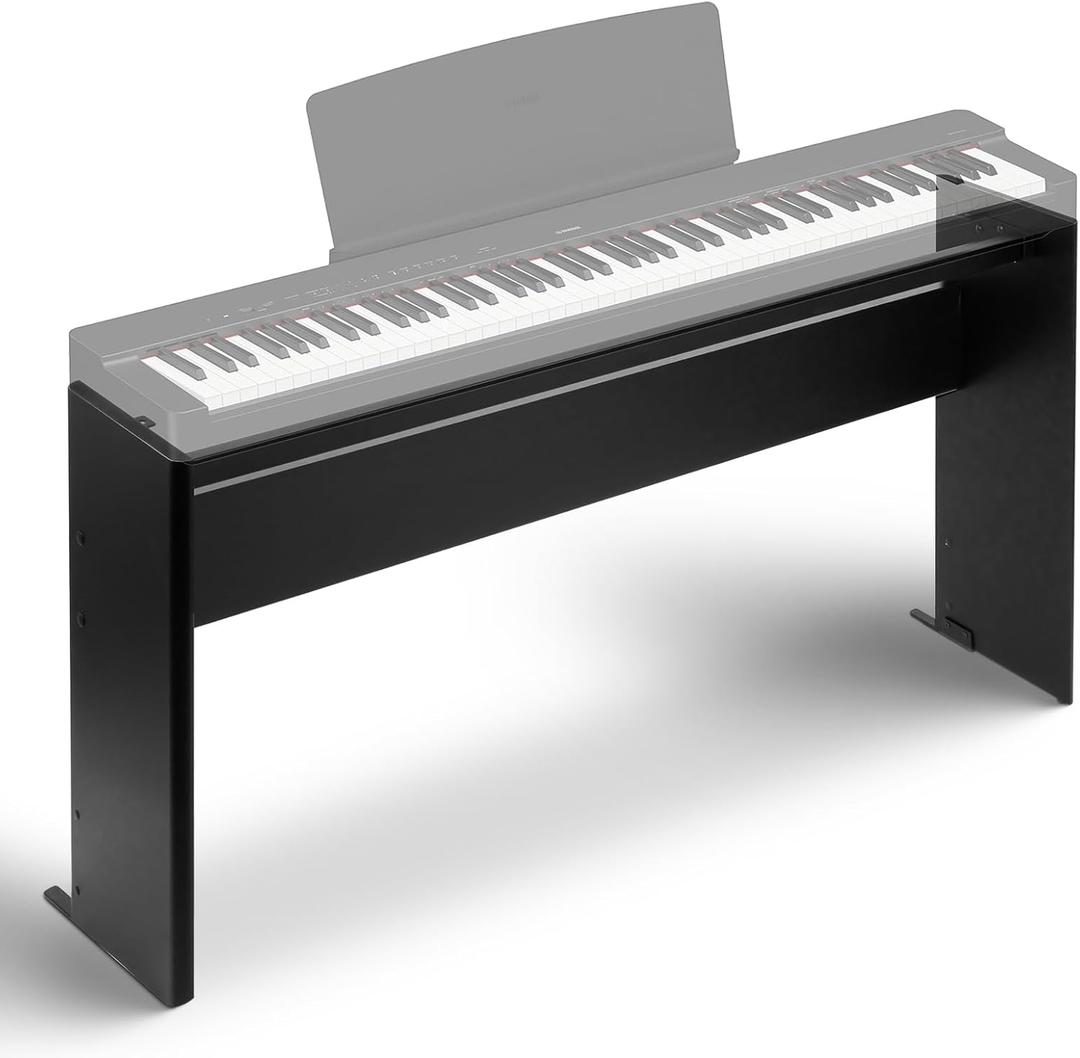 STRICH SKT-L200 88 Keys Digital Piano Keyboard Stand, Wooden Furniture Stand Heavy Duty, Compatible for YAMAHA P225B/P143/ P145/P223 (Classic Black), 13.2 x 4.7 x 54.9 inches