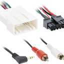 Metra 70-8114 Steering Wheel Control Add-On Harness with AUX in Fits Select 2002-2015 Toyota/Scion/Lexus Vehicles