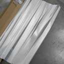 Persilux Cordless Zebra Blinds for Windows Free-Stop Roller Window Shades (58" W X 64" H, Grey) Dual Layer Light Control for Day and Night, Light Filtering Sheer Shades for Home, Easy to Install