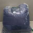 HEVUMYI Navy Blue Queen Comforter Set - 7-Piece All Season Bed in a Bag Queen, Ultra Soft Bedding Set with Comforter, Flat Sheet, Fitted Sheet, Pillowcases, Pillow Shams, Navy Blue