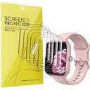 Lamshaw Compatible for TOOBUR IDW16 Smart Watch Screen Protector, [6 Pack] Full Coverage TPU Clear Film Compatible for TOOBUR IDW16 1.95" Smart Watch/IDW16 1.95" Smart Watch/Faweio IDW16 1.95" Smart