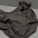 SlowTon Dog Carrier Sling - Thick Padded Shoulder Strap Adjustable Dog Carriers for Small Dogs, Puppy Carrier Purse for Pet Cat with Front Zipper Pocket Safety Belt Machine Washable (Grey L)