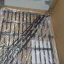 No Dig Decorative Garden Fence 6 Panel with Gate - 30in H x 11.8ft L, Tall Animal Barrier for Dogs Rabbits, Rustproof Metal Wire Panels for Yard, Patio, and Outdoor Border Use