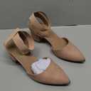 DREAM PAIRS Womens Low Block Chunky Heel Ankle Strap Dress Pumps Shoes Size 8.5