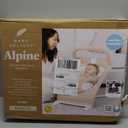 Baby Delight Alpine Deluxe Portable Bouncer | Infant | 0 – 6 Months | Tan Sherpa