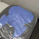 Car Seat Cover Custom Fit for Ford F150 2009-2024 Faux Leather Seat Cover Set Compatible with Crew Quad Regular Cab Pickup Truck Cushions (Black & Blue, Full Set)