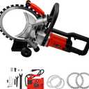 3200W 110V 16 inch Electric Concrete Ring Cutting Saw, Max Cutting Depth 11.4 inch with 2 Blades & Smart Water Pump, Power Circular Saws Brick Walls, Cement Blocks and Marble