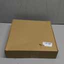 Drum Lamp shades Set of 2, White Line Lamp Shades for Table Lamps Floor Lamp, 13" Top X 13" Bottom X 10" High Large Fabric Lamp Shades, Easy Assembly Replacement Lampshades