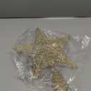 Raxurt Christmas Tree Topper, 40 LED 11 Inches USB Lighted Star Tree Topper with Remote Control for Christmas Tree Decorations, Gold/Large