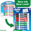 EXPO Dry Erase Markers, Low Odor Ink, Assorted Colors, Chisel Tip, 16 Count - Whiteboard, Calendar, Organization, Essential Supplies for Office, School, Classroom, Teachers