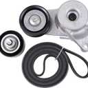 Belt Tensioner and Serpentine Belt Pulley for Kia Forte Forte5 2.0 2017-18, Hyundai Tucson 2.0 2016-21, Elantra GT 2.0 2016-20, Elantra 1.8 2016
