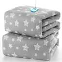Waterproof Bed Pads Washable, Absorbent Chuck Pads Non Slip for Incontinence, Washable Pee Pads for Dogs, Waterproof Mattress Protector for Seniors, Bedwetting Kids, Hospitals, Pets, 34"x36" 2 Pack (Gray Star)