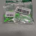 Fancheer Round Green Glasses No Lens with Blue Clip-on Earrings Dress Up Costume Accessories