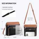 Crossbody Purses for Women Small Crossbody Bags for Women with Built in RFID Wallet