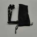 REHAND Walking Cane for Men & Women - Foldable, Adjustable, Lightweight, Self Standing Pivot Walking Cane, Soft Handle Grip, with Travel Bag, Walking Sticks for Seniors & Adults (Black)