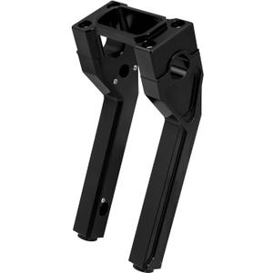 Motorcycle Handlebar Risers Clamp 10 inch Handle Bar Riser Extension Kit Fit For Harley Softail Sport Glide Street Bob Lowrider ST FXST 2018-later (Black)
