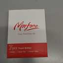 2 x Morfone Travel Bottles for Toiletries, 3oz Tsa Approved Travel Size Containers Leak Proof Squeezable Travel Accessories Refillable for Shampoo Conditioner Lotion Liquids(Brown)