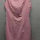 Allegra K Sleeveless Sheath Dress for Women's Pencil Boat Neck Business Professional Office Dresses, XS