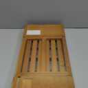 Yirilan Bamboo Bathtub Tray, Expandable Bathroom Tray, Waterproof Tray Caddy, Perfect Bath Caddy for Home Spa, Gift for Loved Ones, Bamboo