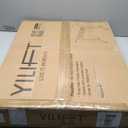 YILIFT Non-Electric Auto-Lifting Standing Desk, No Knobs or Crank, Cordless, Rolling and Mobile, Great for Walking Pad, Adjustable Height 28.1'' to 43.3'', Desktop Size 31.5'' by 15.7'', Color Black