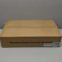 Vibration Plate Exercise Machine, 130 Levels Full Body Workout Vibrating Plate for Lymphatic Drainage Weight Loss, 450 Lbs Capacity Shake Platform with Resistance Bands Bluetooth for Women Men (Large, Black)