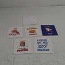Sunny Marshmallow The Foodie Camper- 6 Pack of Greeting Cards-Includes 2 Scratch-off joke cards