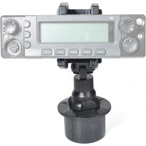 Cup Holder Mount for Icom IC-2730A TYT TH-9800D Anytone AT-588UV Transceiver Control Heads Mini Size Ham Mobile Radio