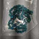 30in Turquoise Natural Chip Stone Beads 5-8mm About 230pcs, Irregular Drilled Blue Green Bead for Bracelets Jewelry Making Supplies for Adults, DIY Crafts