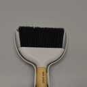 MR.SIGA Mini Dustpan and Brush Set, Portable Cleaning Brush and Dustpan Combo with Bamboo Handle, 1 Set