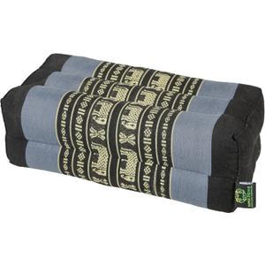 GABUR Meditation Cushion & Yoga Prop, 100% Kapok (Blue Elephants) by Kapok-Dreams, 14 x 6 x 4