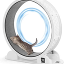 Large Cat Treadmill Wheel: Fitness & Fun! Easy Install, Pedometer Included