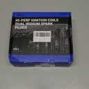 UF569 Ignition Coil &12622561 Double Iridium Spark Plug For Buick Allure Enclave LaCrosse/Cadillac ATS XTS CTS SRX STS/Chevy Impala Malibu Equinox Traverse/GMC Canyon Acadia Terrain/Saturn/Suzuki