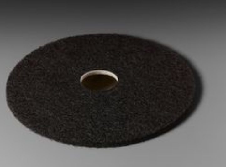 3M Black Stripper Pad 7200, 18 in, 5/case