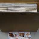 Trading Card Storage Box 3120 Count Collector Cards Box White Sports Card Storage Boxes Card Sorting Tray Cases Cards Collection Trading Cards Box for Soccer Basketball Cards(6 Set)