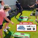 Chipping Game, 2 Boards, 2 Adjustable Ambidextrous Clubs | Head-to-head play, indoor and outdoor practice, jumbo lawn game for backyard parties, golf gift