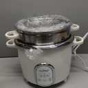 Aroma Housewares NutriWare 14-Cup (Cooked) Digital Rice Cooker and Food Steamer, White