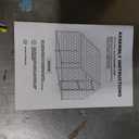 Chicken Run - Metal Chicken Coop with Waterproof & Anti-UV Cover, Outdoor Run 13.1 x 9.8 x 6.4 Ft