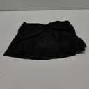 Pink Queen Women's High Waisted Bikini Set Two Piece Swimsuit V Neck Spaghetti Straps Swim Skirt Bathing Suit (X-Large, Black)