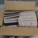 Lahome Stair Treads Non Slip 14 Pack 8" X 30" Stair Treads for Wooden Steps, Washable Self Adhesive Stair Runners Stain Resistant Stair Carpet, Edging Staircase for Kids Elders and Dogs (Taupe)