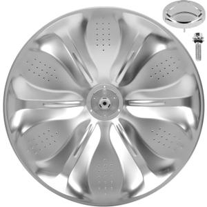 AGZ72909711 Agitator Plate With 5006EA3009B Washer Pulsator Cap Compatible with LG kenmore Sears Washer Replaces AGZ72909702 AGZ72909706 AP6800730 Compatible with WT1501CW WT5270CW WT4870CW WT7300CW