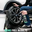 ExoForma Wet Tire Dressing Spray - Extremely High Shine Tire Dressing for That Wet Look - No Sling, Non-Greasy Silicone Formula with UV Protection - Easy to Apply, Minimal Cure Time - 16 fl oz
