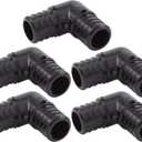 SharkBite 1 Inch Poly Crimp 90 Degree Elbow, Pack of 5, PEX Pipe, PE-RT, UP260A5