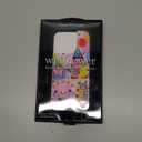 Wildflower Cases - Compatible with iPhone 15 Pro Max | Protective Black Bumper, 6.5ft Drop Test Certified, Women Owned Small Business | Circus Stars Moon Aesthetic Trendy Cute | Clown Around