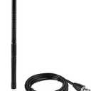 Long Range 27MHz Soft Whip Magnetic Base CB Radio Antenna with PL-259 BNC Male Connector for Cobra Midland Uniden Maxon President Vehicle Car Truck Mobile Handheld CB Radio Police Scanner, Eifagur